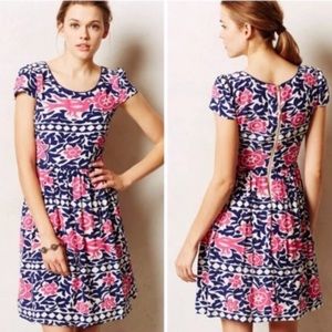 Anthropologie Maeve Peralta Size 00P Flared Dress